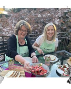 Foodies across the Pond Jane Raven and Lisa Seigal